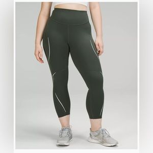 NWT Lululemon Base Pace High-Rise Reflective Tight 25”